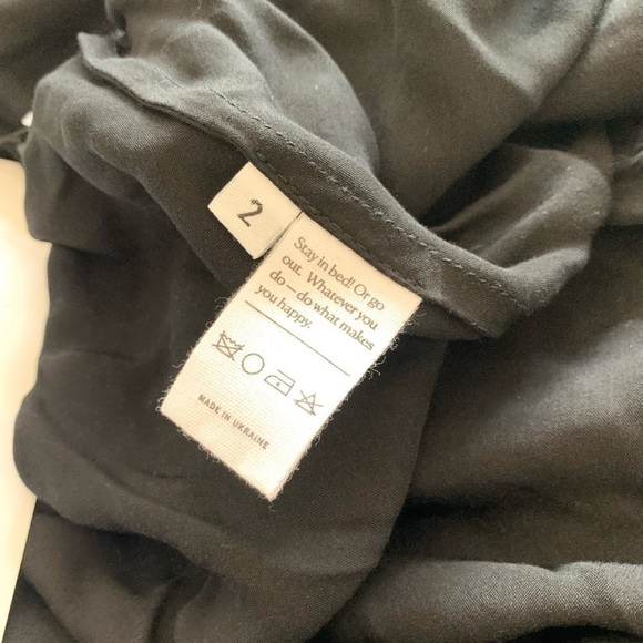 Sleeper Boudoir Feather Trim Flared Trousers - Picture 8 of 12